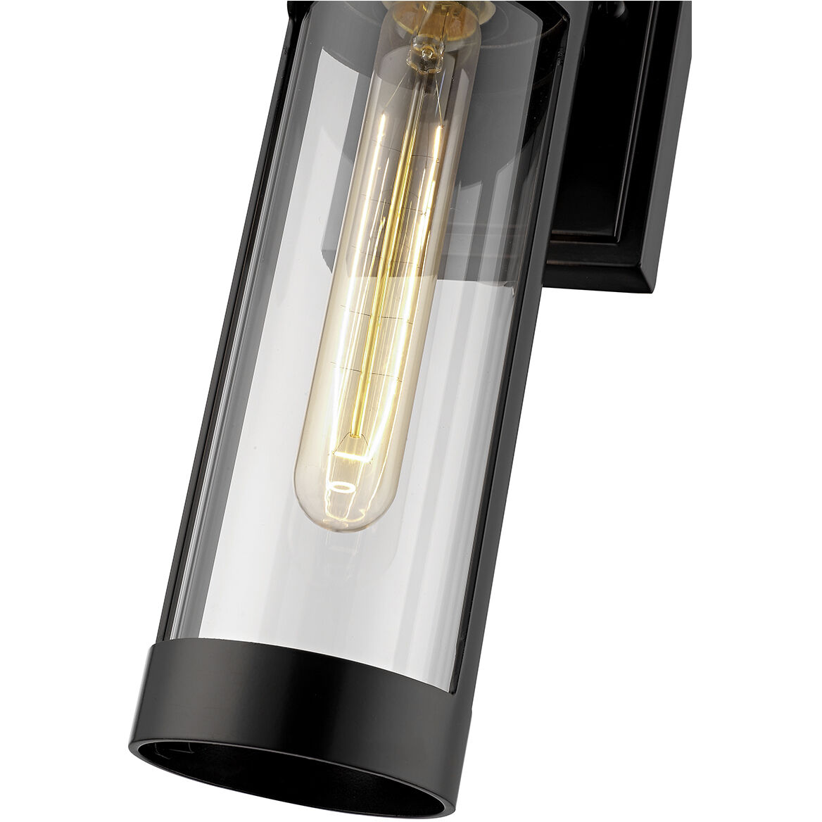 Hester 1 Light 12.5 inch Powder Coated Black Outdoor Wall Sconce